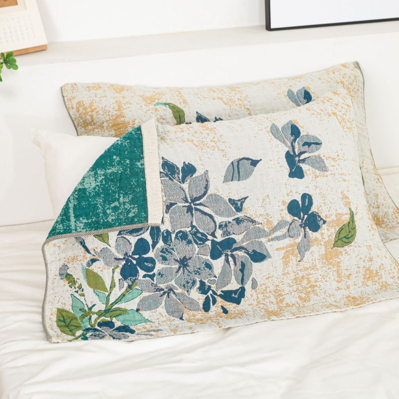 Medvilnės pagalvių užvalkalas – šiaurietiško stiliaus, storintas, visiems sezonams, komplektas dviejų