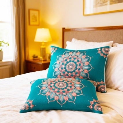 Pagalvių užvalkalų komplektas, medvilnė, atsparus dėmėms, sutirštėjęs, kvėpuojantis, prakaito sugėrimas