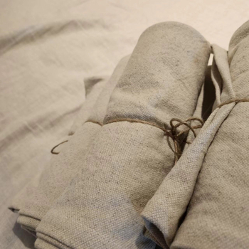 Satellite pagalvių užvalkalas iš kanapių, kanapių audinys, svoris iki 300 g