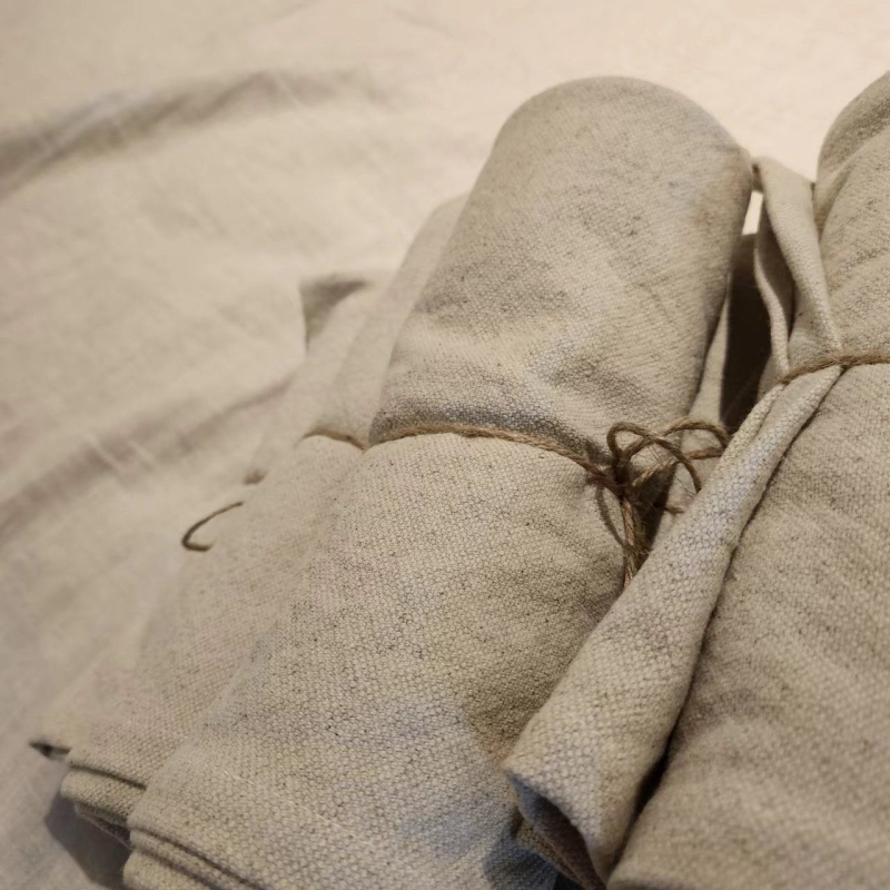 Satellite pagalvių užvalkalas iš kanapių, kanapių audinys, svoris iki 300 g