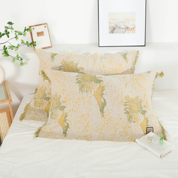 Двойка калъфки за възглавници от чист памук - Yenln, код Kx-xiangyanghuazj