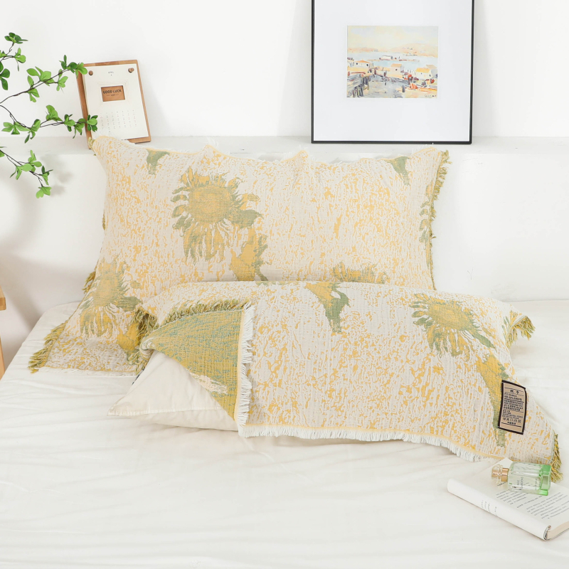 Двойка калъфки за възглавници от чист памук - Yenln, код Kx-xiangyanghuazj