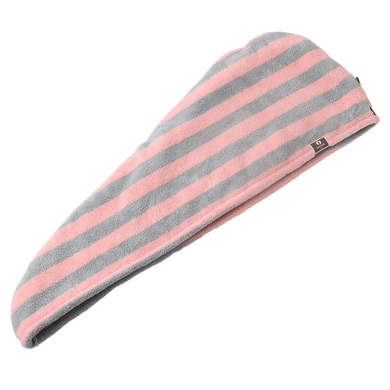 Kapa za sušenje kose s dvostrukim slojem turbana, superfina vlakna, tiskano logo, mogućnost prilagođavanja