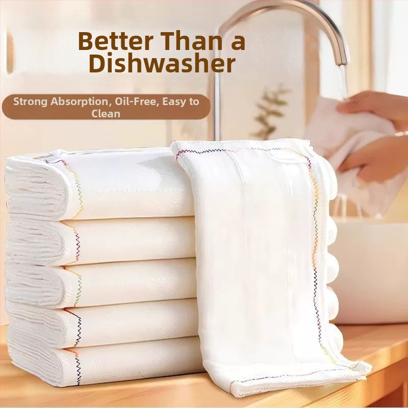 Indų plovimo šluostė iš medvilnės siūlo, vienos spalvos, itin stora, sugeria vandenį, tinkama puodams ir dubenims