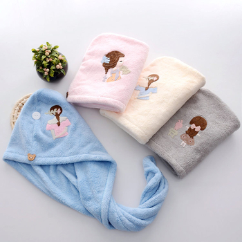 Șapcă pentru uscat părul din fleece coral, 100–119 g, 14 fire, Jiayang textile, pentru adulți