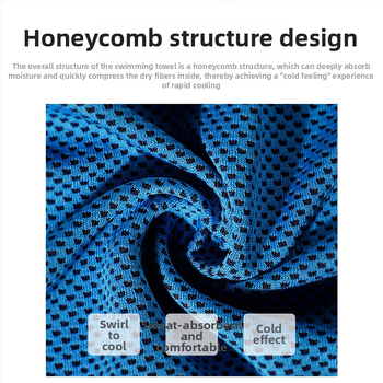 Jahedusega spordirätik, kiiresti kuivav, polüester, õmmeldud äär, AB niidid, 40 g, 5-10 s imendumine, logotüüp trükitud, kohandatav
