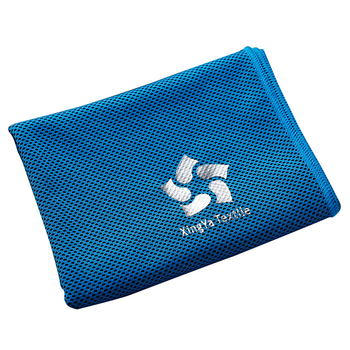 Jahedusega spordirätik, kiiresti kuivav, polüester, õmmeldud äär, AB niidid, 40 g, 5-10 s imendumine, logotüüp trükitud, kohandatav