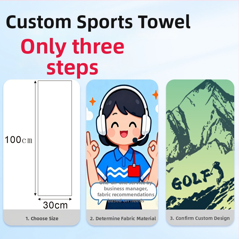 Спортна кърпа за фитнес — микрофибър, персонализирано лого, абсорбция 5–10 сек, антибактериално и охлаждащо, 430gsm
