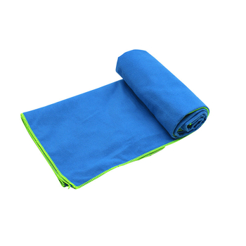 Prosop sport din microfibră, 140 g, uscare rapidă, absorbție 11–15 s, compoziție: 90% poliester, 10% nylon, țesătură: țesătură simplă