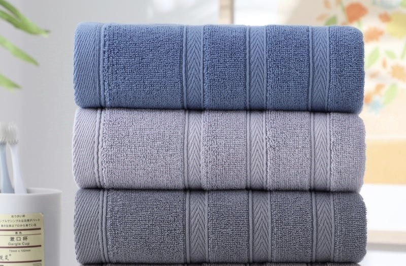 Prosop de baie/față, fir 150d, greutate 80–100 g