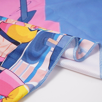 Prosoape sportive cu logo imprimat, 100% poliester, 150 GSM, uscare rapidă, absorbție a umezelii, pentru antrenamente