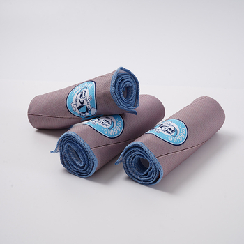 Prosoape sportive cu logo imprimat, 100% poliester, 150 GSM, uscare rapidă, absorbție a umezelii, pentru antrenamente