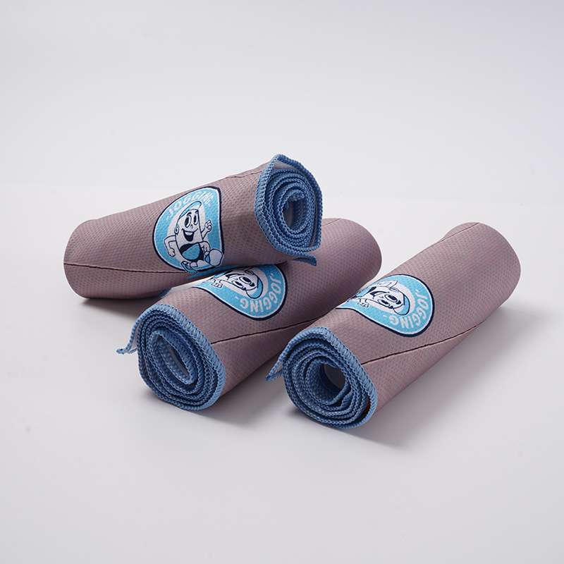 Prosoape sportive cu logo imprimat, 100% poliester, 150 GSM, uscare rapidă, absorbție a umezelii, pentru antrenamente