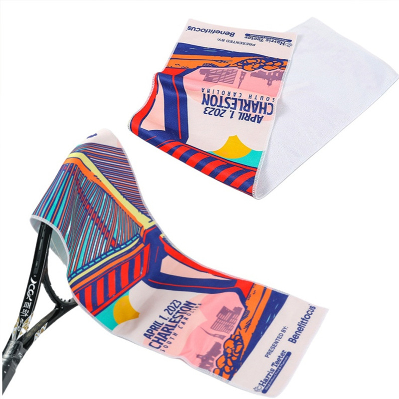 Prosop de sport din microfibră, 400 gsm, absorbție 21–25 s, uscare rapidă și protecție UV, imprimare logo posibilă