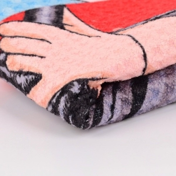 Prosop de sport cu țesătură în relief de tip waffle din fibre ultrafine, 420 g, 80% poliester + 20% poliamidă, personalizare logo, uscare rapidă și absorbant