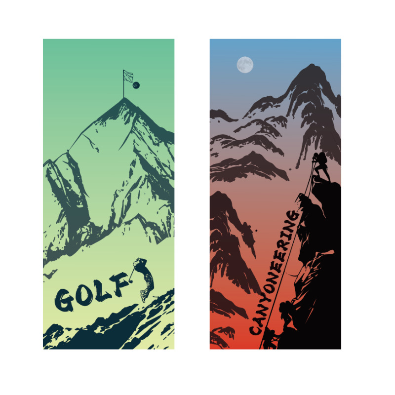 Prosop de sport din microfibră, personalizabil, imprimare de logo disponibilă, 430 g/m², absorbție 5–10 s