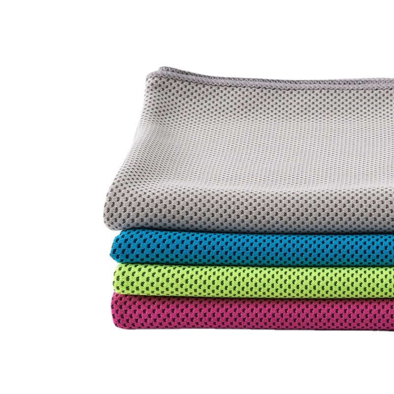 Spordi rätik jahedu tundega, kiiresti kuivav mikrokiud, 150D ühe lõngaga, 160 g/m², logode trükkimine, kohandatav