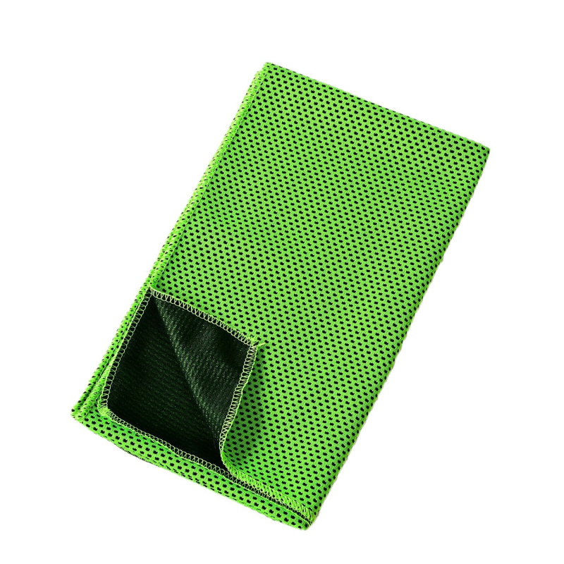 Spordi jahutusrätik logoga – AB lõngad, 21s, 140 g/m2, kiire kuivamine, higi imendumine