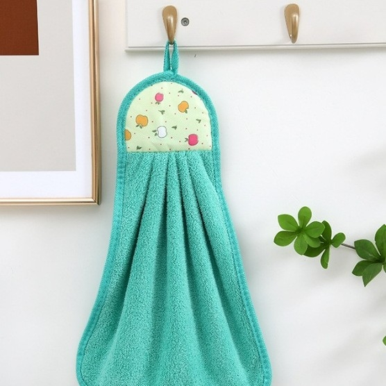 Prosop de mână suspendat, 14 fire, țesătură simplă, bordat, 100% bumbac