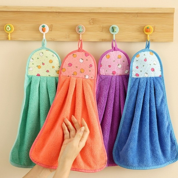 Prosop de mână suspendat, 14 fire, țesătură simplă, bordat, 100% bumbac