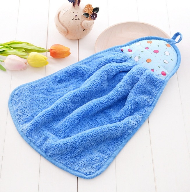 Prosop de mână suspendat, 14 fire, țesătură simplă, bordat, 100% bumbac