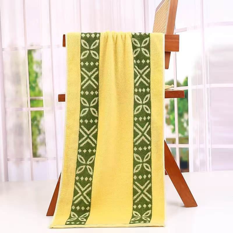 Kupaonski ručnik od čistog pamuka, pređa 32s, 140–170 g, Yi He Home & Lifestyle