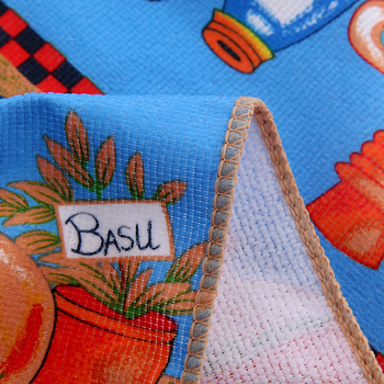 Tee rätik, väga peenike kiud, kohandamine saadaval, trükitud logo, kaal 50 g