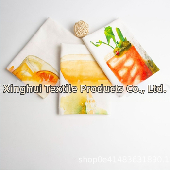 Kohandatud puuvillane tee-rätik – 185 g, imavus 0–5 s, logo trükkimise võimalus, Huishen