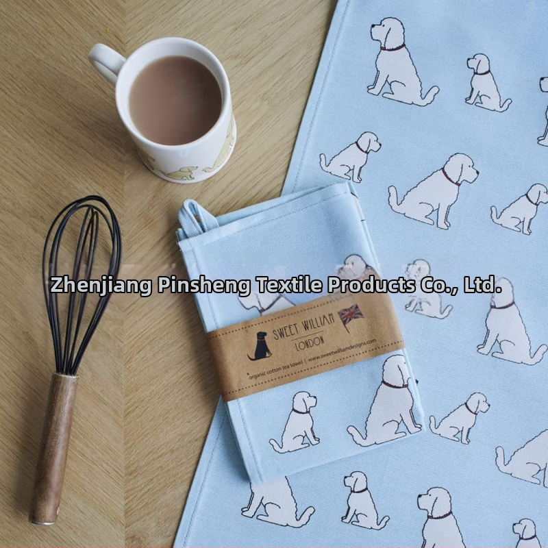 100% puuvillast köögirätik kohandatava logoga trükiga, 140 g, ühe niidiga lõng, 16 lõngu, kohandatav, tootekood Kjsj22