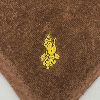 Teás konyharuha, 100% pamutból, hímzett és vágott felület, Stranded fonal, fonal 21, tömeg 35 g