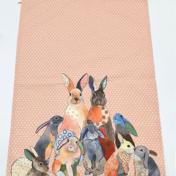 Köögikäter 100% puuvillast lõuendist, digitaalselt trükitud karikatuuriliste loomadega, 230 g/m², kohandatav logoga