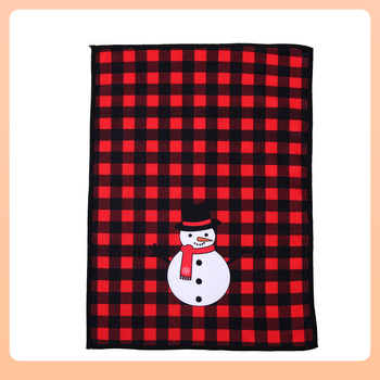 Mikrokiududest waffle-kootud köögirätik, polüester, 400 gsm, kohandatud logode print