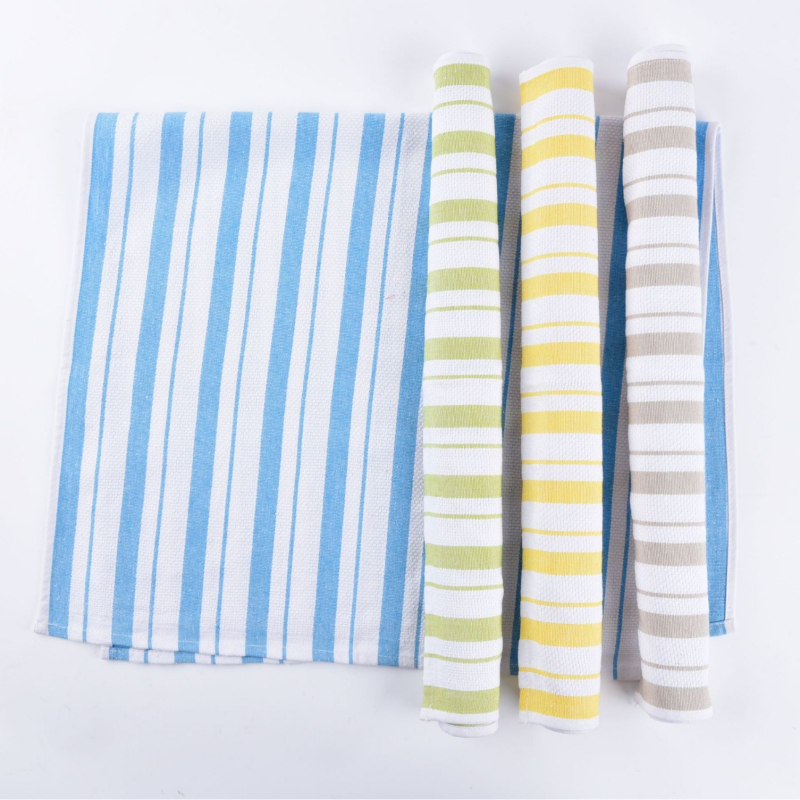 Teás kendő készlet, 100% pamut, sík szövés, magas nedvszívás, 110 g