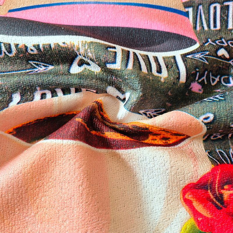 Ultra-peenkiududest köögirätik, trükitud dekoratiivne köögirätik puuvilja- ja lillemotiividega, 50 g, kood 002