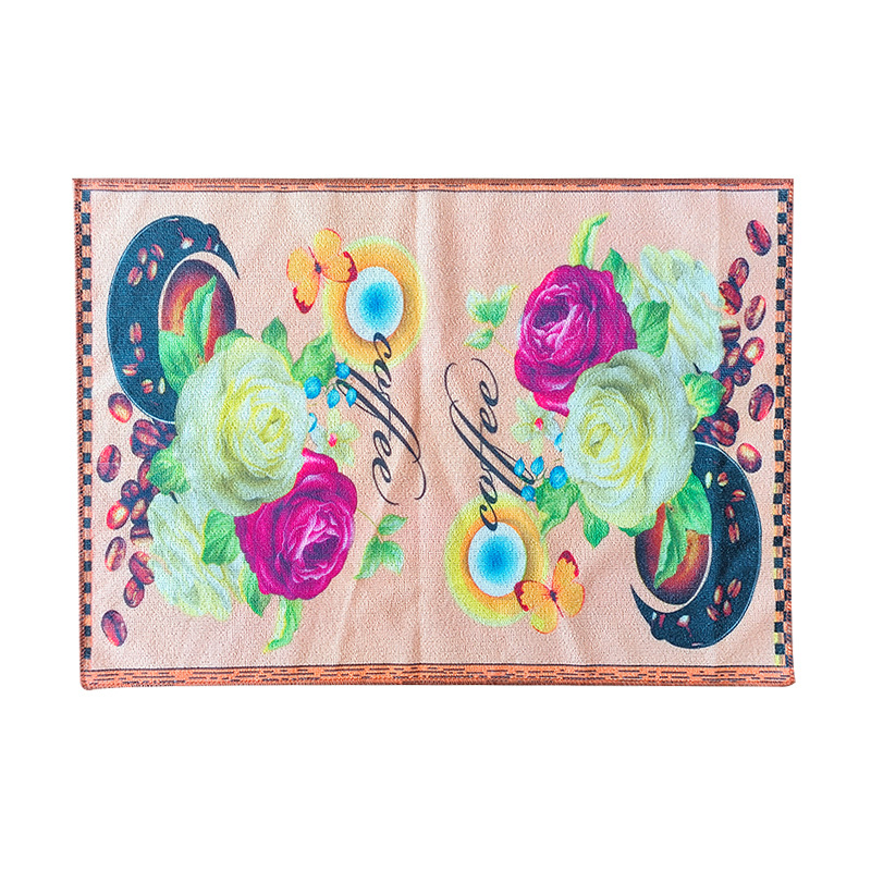 Ultra-peenkiududest köögirätik, trükitud dekoratiivne köögirätik puuvilja- ja lillemotiividega, 50 g, kood 002