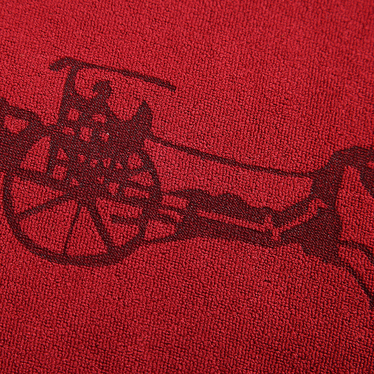 Prosop de ceai, fibre ultrafine, imprimare logo, absorbție de apă 0–5 s, greutate 50 g.