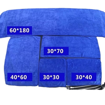 Auto mazgāšanas mikrošķiedras dvieļā, ļoti smalkas šķiedras, 350 g, šuvju apdare, daudzfunkcionāls dvielis, ūdens uzsūkšana