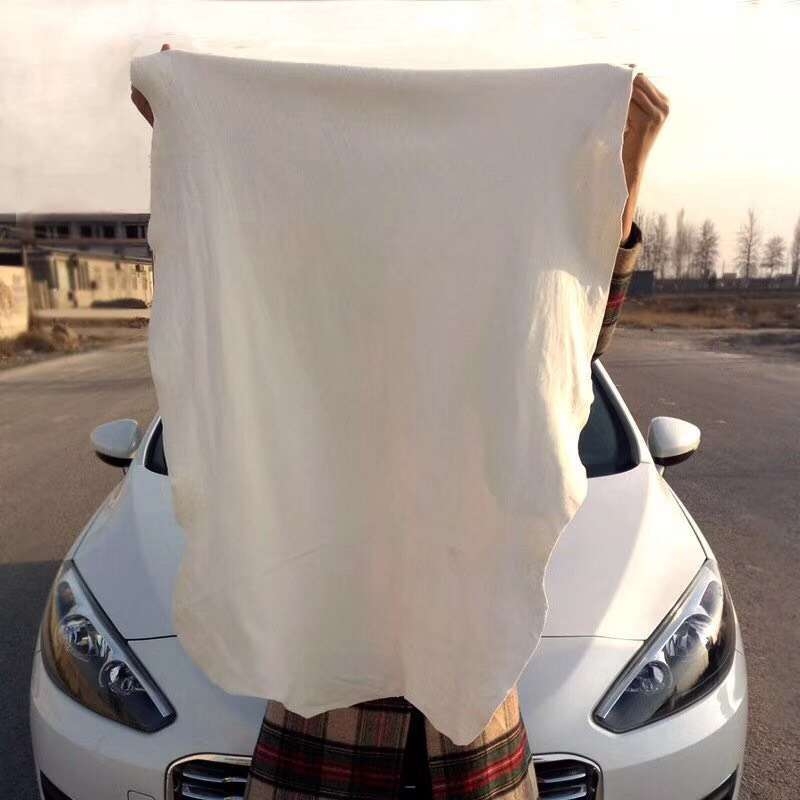Xuan Cârpă de curățare a mașinii – catifea din piele de oaie și cerb, model mediu