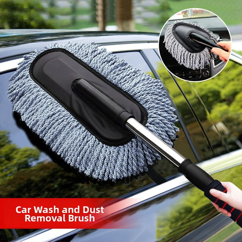 Rozťahovacia kefka na umývanie áut z nehrdzavejúcej ocele, značka Dragon landing tree, prispôsobenie k dispozícii.