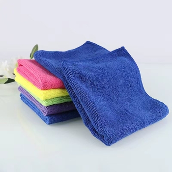 Mikrovláknová utierka na auto na leštenie a umývanie, warp-knitted, 250 g, jednovláknová priadza, možnosť potlače loga