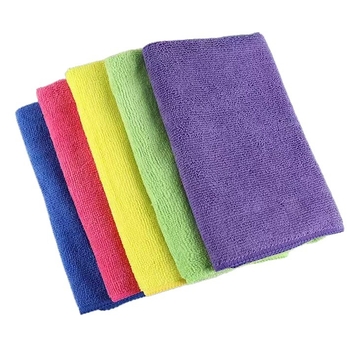 Mikrovláknová utierka na auto na leštenie a umývanie, warp-knitted, 250 g, jednovláknová priadza, možnosť potlače loga