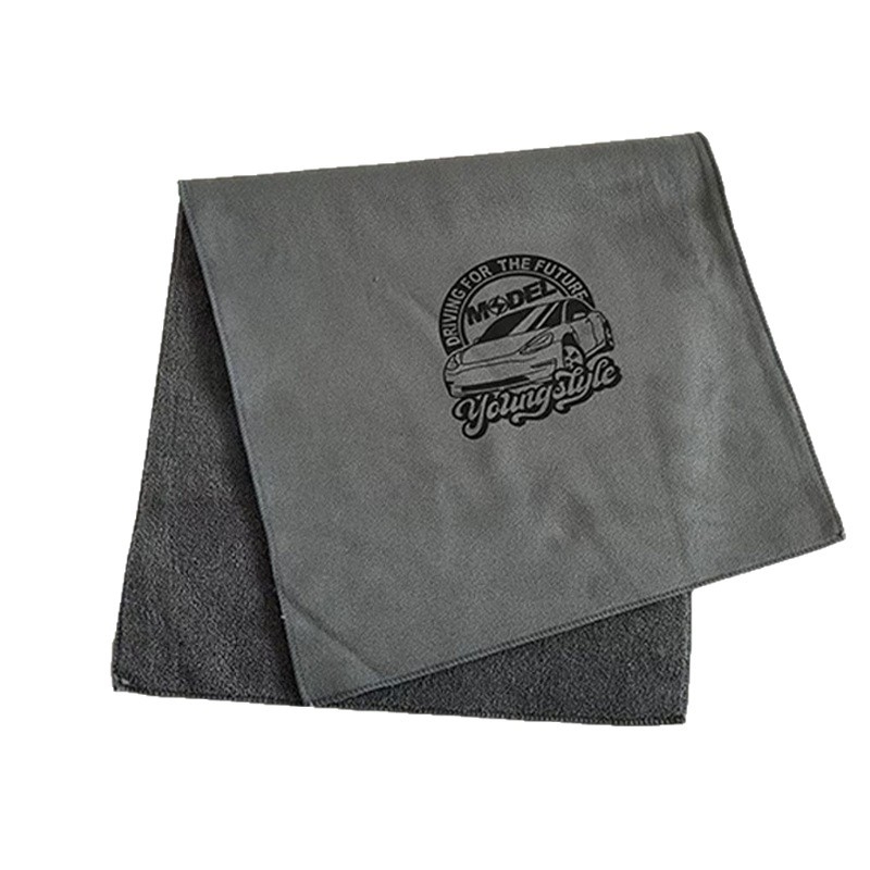Suede krpa za auto, jaka apsorpcija vode, bez vlakana, višefunkcionalna krpa za čišćenje (Materijal: suede; Težina: 90 g; Prilagodba: Da)