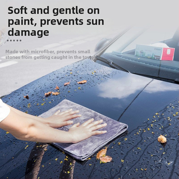 Mikrovláknová utierka na čistenie auta – multifunkčná, absorpčná, 150 g, možnosť potlače loga, prispôsobiteľná