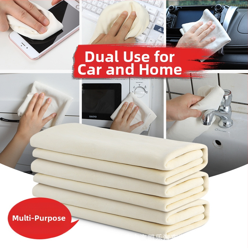 AUTOCOLOR βελούρι πανί για πλύσιμο αυτοκινήτου — παχύ, απορροφητικό για γυαλί και επιφάνειες