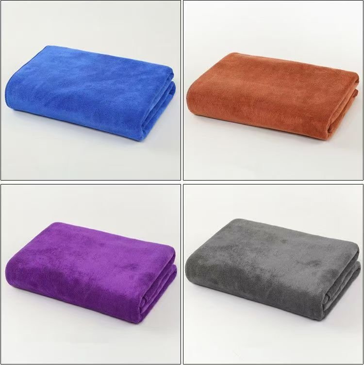 Prosoape multifuncționale din microfibră pentru uz casnic, bucătărie hotelieră și spălat mașini, 300–400 g, fir combed, țesătură simplă, absorbție rapidă a apei