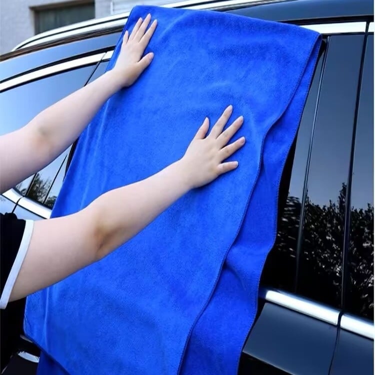 Кърпа за почистване на автомобил - фино влакно, плътна тъкан, 420 г, висока абсорбция