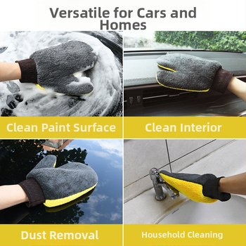 Plush Bear Paw automobilių valymo pirštinė, koralo pluoštas, vandeniui atspari, nepažeidžia dažų, švelnus valymas (Medžiaga: koralo pluoštas; Prekė: Plush Bear Paw; Tipas: valymo pirštinė; Vandeniui atspari; Dažų apsauga)