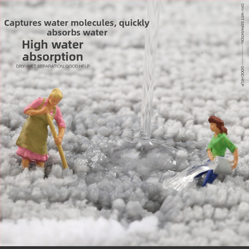 Fish súprava kúpeľňových rohožiek – polyester, štvorcový tvar, prateľné v práčke, do kúpeľne, moderný jednoduchý štýl