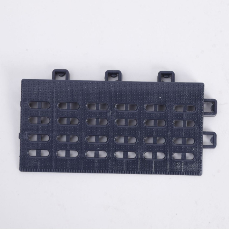 Trīs vienā putekļu necaurlaidīgs grīdas paklājs no plastmasas, moderns ģeometrijisks dizains, mazgājams, augsta temperatūras izturība, pielāgojams