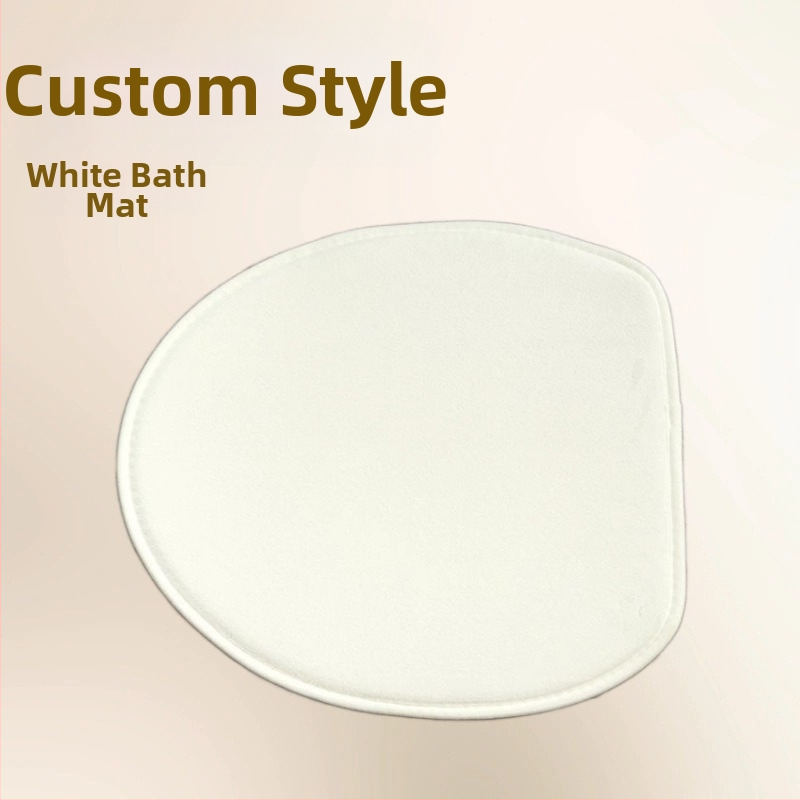 Vannas istabas un ieejas grīdas seguma komplekts — ūdens uzsūkšana, pretslīdēšana, no bezšuvju materiāla, sausā tīrīšana, logotipa opcija, mūsdienīgs minimālisma stils, piemērots vannas istabai, tualetei un virtuvei